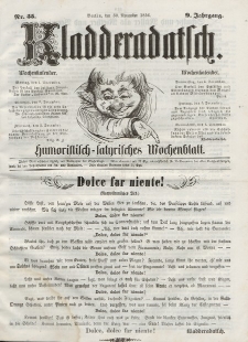 Kladderadatsch, 9. Jahrgang, 30. November 1856, Nr. 55