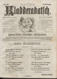 Kladderadatsch, 9. Jahrgang, 28. Dezember 1856, Nr. 60