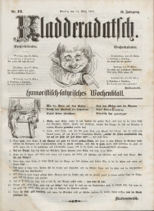 Kladderadatsch, 10. Jahrgang, 15. März 1857, Nr. 12