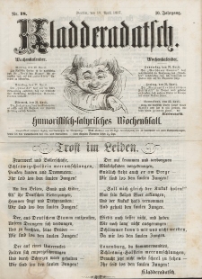 Kladderadatsch, 10. Jahrgang, 19. April 1857, Nr. 18