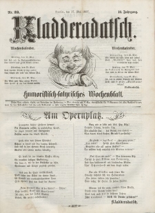 Kladderadatsch, 10. Jahrgang, 17. Mai 1857, Nr. 23