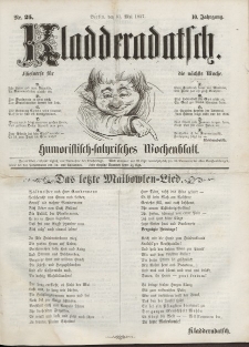 Kladderadatsch, 10. Jahrgang, 31. Mai 1857, Nr. 25