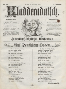 Kladderadatsch, 10. Jahrgang, 4. Oktober 1857, Nr. 46