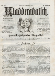 Kladderadatsch, 10. Jahrgang, 6. Dezember 1857, Nr. 56