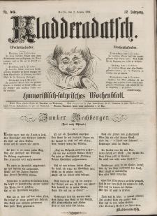 Kladderadatsch, 12. Jahrgang, 2. Oktober 1859, Nr. 46