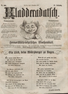 Kladderadatsch, 12. Jahrgang, 4. Dezember 1859, Nr. 56