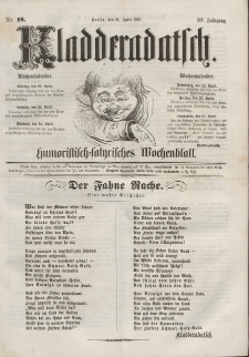 Kladderadatsch, 14. Jahrgang, 21. April 1861, Nr. 18
