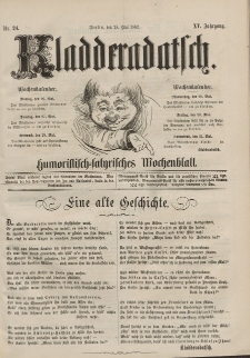 Kladderadatsch, 15. Jahrgang, 25. Mai 1862, Nr. 24