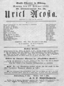 Ariel Acosta - Karl Gutzkow