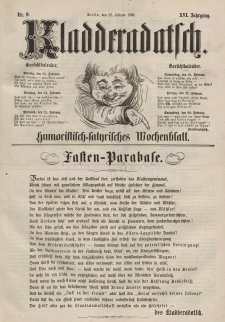 Kladderadatsch, 16. Jahrgang, 22. Februar 1863, Nr. 9