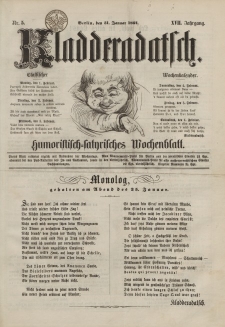 Kladderadatsch, 17. Jahrgang, 31. Januar 1864, Nr. 5
