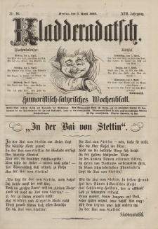 Kladderadatsch, 17. Jahrgang, 3. April 1864, Nr. 16