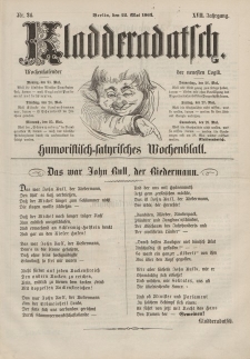 Kladderadatsch, 17. Jahrgang, 22. Mai 1864, Nr. 24