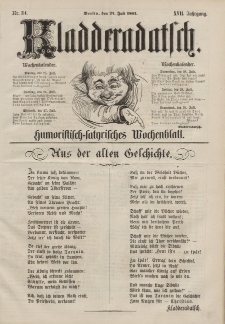 Kladderadatsch, 17. Jahrgang, 24. Juli 1864, Nr. 34