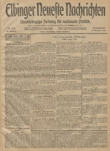 Elbinger Neueste Nachrichten, Nr. 348 Sonnabend 20 Dezember 1913 65. Jahrgang