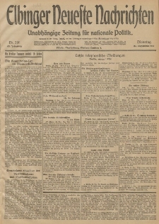 Elbinger Neueste Nachrichten, Nr. 351 Dienstag 23 Dezember 1913 65. Jahrgang