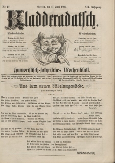 Kladderadatsch, 19. Jahrgang, 17. Juni 1866, Nr. 27