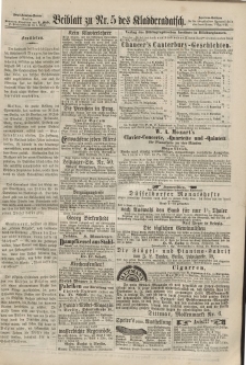 Kladderadatsch, 20. Jahrgang, 3. Februar 1867, Nr. 5 (Beiblatt)