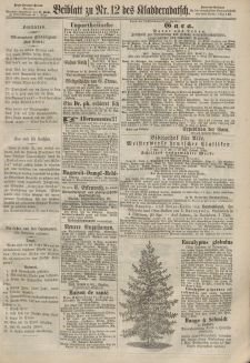 Kladderadatsch, 20. Jahrgang, 17. März 1867, Nr. 12 (Beiblatt)