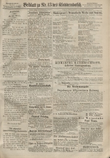 Kladderadatsch, 20. Jahrgang, 24. März 1867, Nr. 13 (Beiblatt)