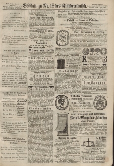 Kladderadatsch, 20. Jahrgang, 21. April 1867, Nr. 18 (Beiblatt)