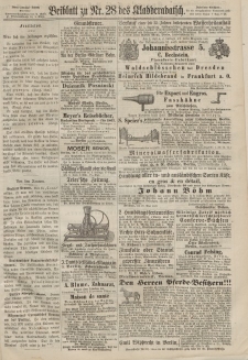 Kladderadatsch, 20. Jahrgang, 23. Juni 1867, Nr. 28 (Beiblatt)