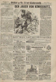 Kladderadatsch, 20. Jahrgang, 7. Juli 1867, Nr. 31 (Beiblatt)