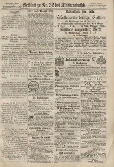 Kladderadatsch, 20. Jahrgang, 14. Juli 1867, Nr. 32 (Beiblatt)