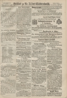 Kladderadatsch, 20. Jahrgang, 28. Juli 1867, Nr. 34 (Beiblatt)