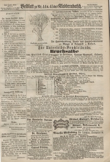 Kladderadatsch, 20. Jahrgang, 29. September 1867, Nr. 44/45 (Beiblatt)