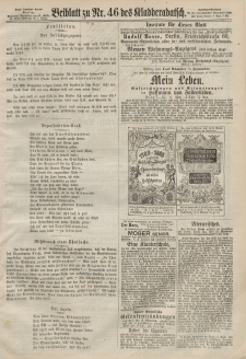 Kladderadatsch, 20. Jahrgang, 6. Oktober 1867, Nr. 46 (Beiblatt)
