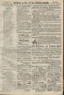 Kladderadatsch, 20. Jahrgang, 13. Oktober 1867, Nr. 47 (Beiblatt)