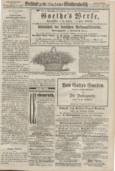 Kladderadatsch, 20. Jahrgang, 24. November 1867, Nr. 53/54 (Beiblatt)