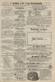 Kladderadatsch, 20. Jahrgang, 1. Dezember 1867, Nr. 55 (Beiblatt)