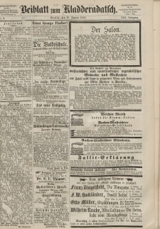 Kladderadatsch, 21. Jahrgang, 19. Januar 1868, Nr. 3 (Beiblatt)