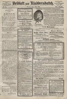 Kladderadatsch, 21. Jahrgang, 3. Mai 1868, Nr. 20 (Beiblatt)