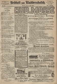 Kladderadatsch, 21. Jahrgang, 17. Mai 1868, Nr. 23 (Beiblatt)