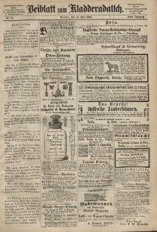 Kladderadatsch, 21. Jahrgang, 24. Mai 1868, Nr. 24 (Beiblatt)