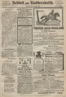 Kladderadatsch, 21. Jahrgang, 14. Juni 1868, Nr. 27 (Beiblatt)