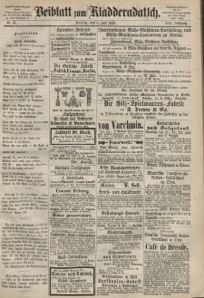 Kladderadatsch, 21. Jahrgang, 5. Juli 1868, Nr. 31 (Beiblatt)
