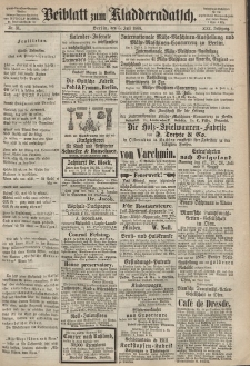 Kladderadatsch, 21. Jahrgang, 5. Juli 1868, Nr. 31 (Beiblatt)