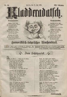 Kladderadatsch, 21. Jahrgang, 26. Juli 1868, Nr. 34