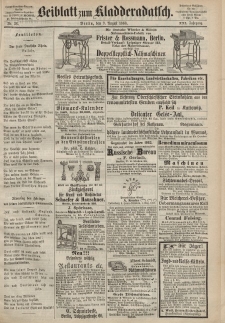 Kladderadatsch, 21. Jahrgang, 9. August 1868, Nr. 36 (Beiblatt)