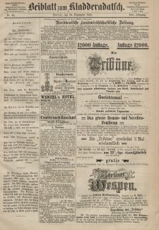 Kladderadatsch, 21. Jahrgang, 20. September 1868, Nr. 43 (Beiblatt)