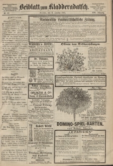 Kladderadatsch, 21. Jahrgang, 11. Oktober 1868, Nr. 47 (Beiblatt)