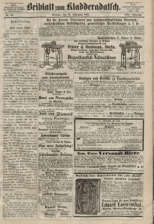 Kladderadatsch, 21. Jahrgang, 22. November 1868, Nr. 54 (Beiblatt)