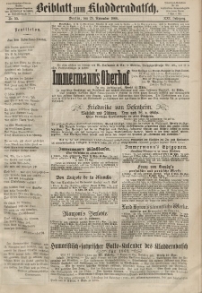 Kladderadatsch, 21. Jahrgang, 29. November 1868, Nr. 55 (Beiblatt)