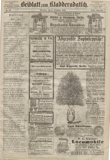 Kladderadatsch, 21. Jahrgang, 6. Dezember 1868, Nr. 56 (Beiblatt)