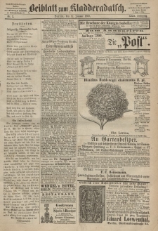 Kladderadatsch, 22. Jahrgang, 17. Januar 1869, Nr. 3 (Beiblatt)