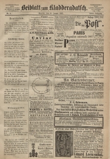 Kladderadatsch, 22. Jahrgang, 31. Januar 1869, Nr. 5 (Beiblatt)